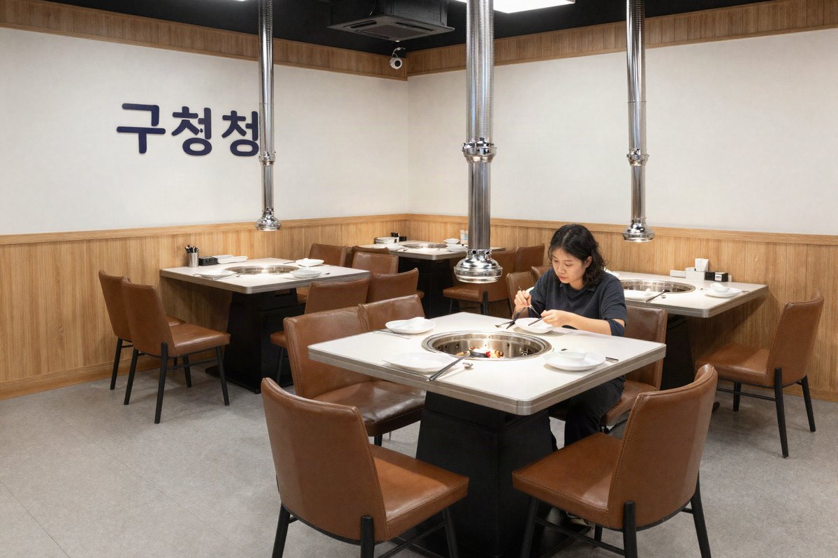 호평동 고깃집 다시보한우 홀
